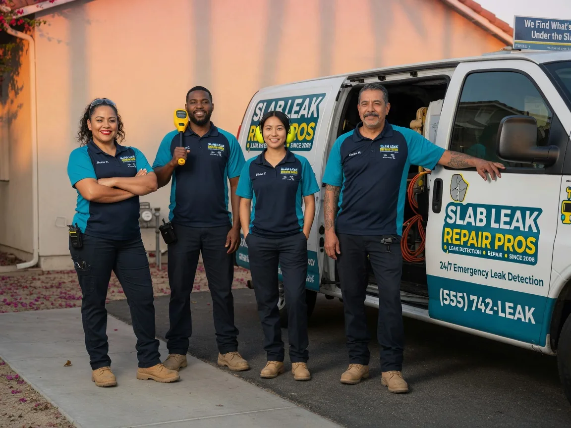 Slab Leak Repair company in James City, PA